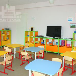 Обеденная зона в детском саду №23  "Орленок" в пос. Орловка