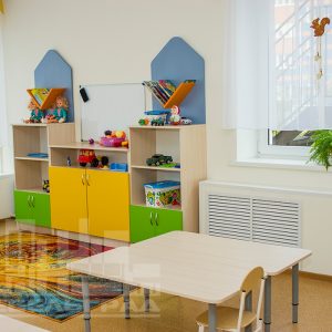Стеллажи для детского сада Мебель для детского сада