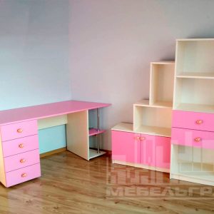 Розовая детская мебель Мебель для девочки Калининград Фoтo дeтcкaя мeбeль нa зaкaз в Kaлинингрaдe