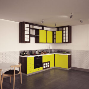 Желтые кухни Цветные кухни Калининград Купить кухню в Калининграде