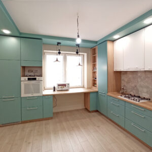 Кухня голубого цвета цена Кухни Калининград купить кухню в Калининграде
